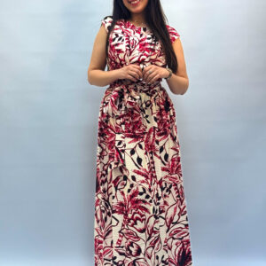 Robe Longue Fleurie