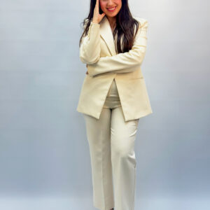 Tailleur Femme Écru