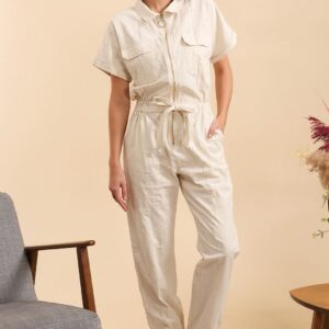 Combinaison pantalon à manches courtes