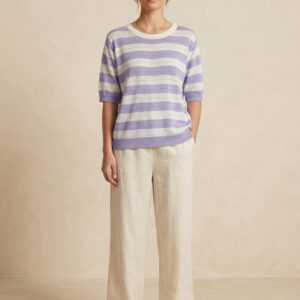 Pull Maille Rayé – Style Doux Estival