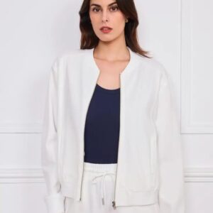 Veste Zippée Minimaliste – Élégance Moderne