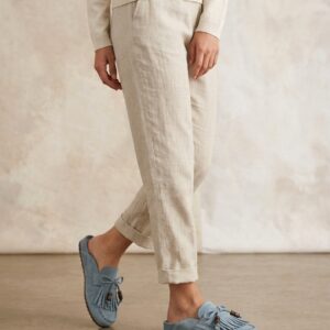 Mules Mocassins à Franges – Élégance Décontractée