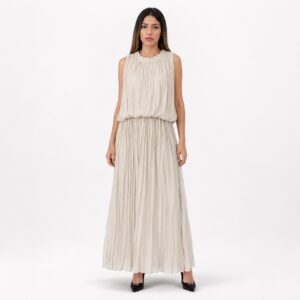 Robe Longue Plissée