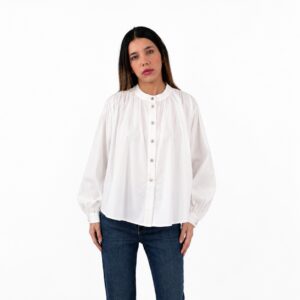 Blouse Ample Boutons Bijoux