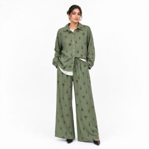 Ensemble Satin Imprimé