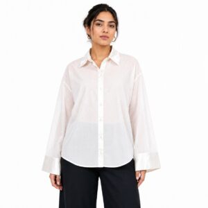 Chemise Voile Strass Satin