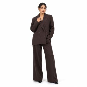 Ensemble Tailleur Marron