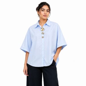 Chemise Oversize Bijoux Dorés