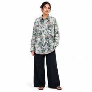 Chemise Florale Oversize